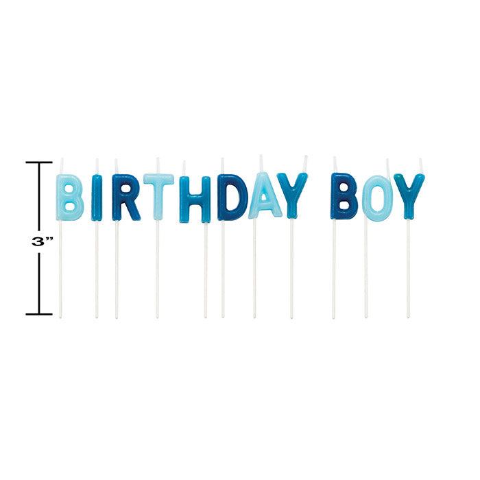 Birthday Boy Pick Candles, 12 ct | Amazing Pinatas 