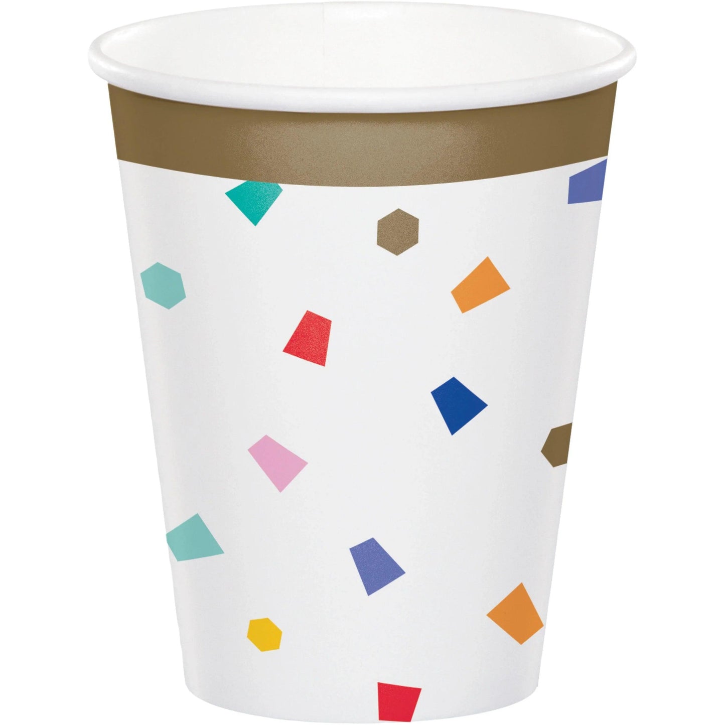 Birthday Confetti Hot/Cold Cup 9oz. (8/Pkg) | Amazing Pinatas 