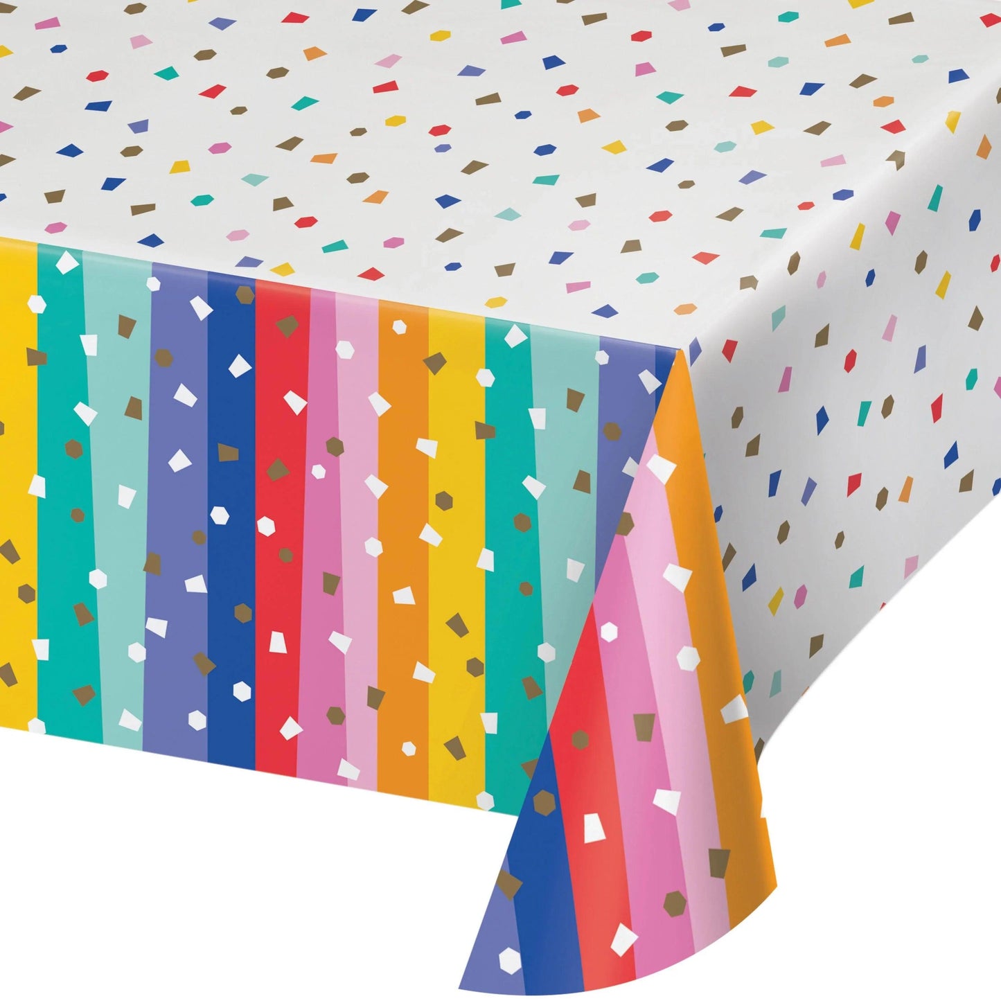 Birthday Confetti Tablecover, Paper 54"x102" (1/Pkg) | Amazing Pinatas 