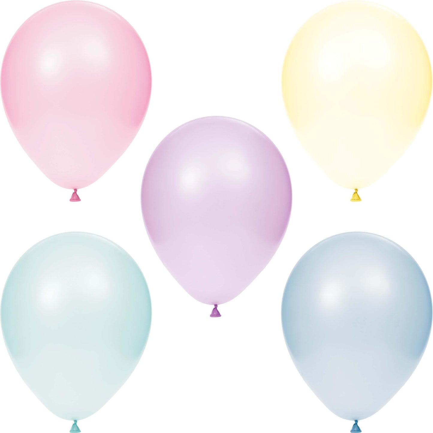 Birthday Latex Balloons 12" Asst Pastel Colors 15ct | Amazing Pinatas 