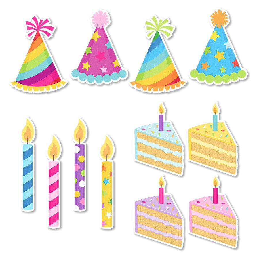 Birthday Party Edible Cupcake Toppers | Amazing Pinatas 