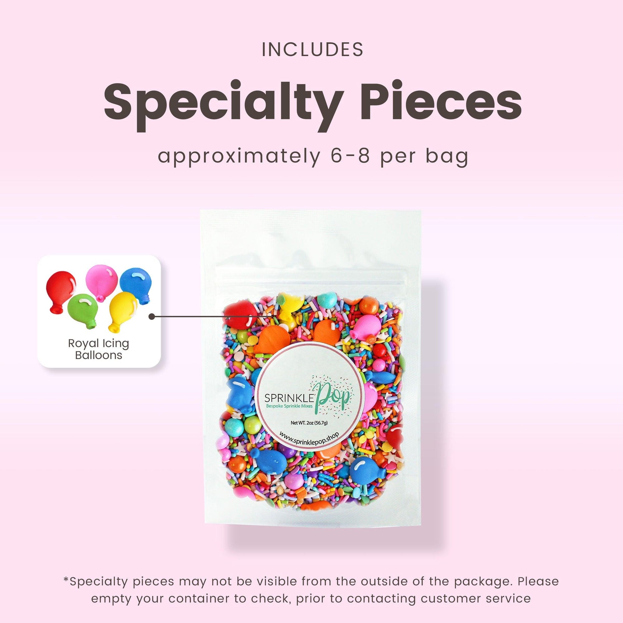 Birthday Party Sprinkle Mix | Amazing Pinatas 