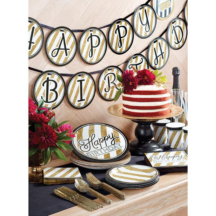 
                  
                    Black And Gold Birthday Napkins, 16 ct | Amazing Pinatas 
                  
                