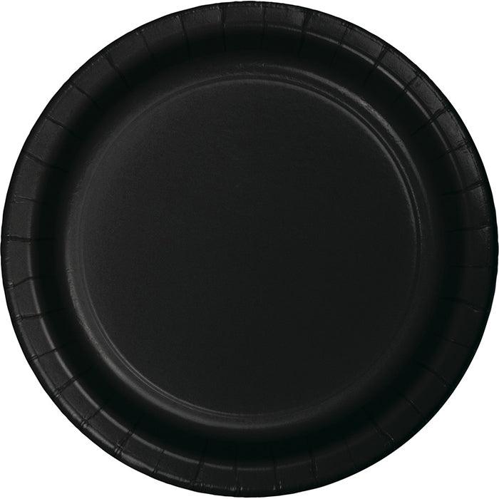 Black Paper Plates, 75 ct | Amazing Pinatas 