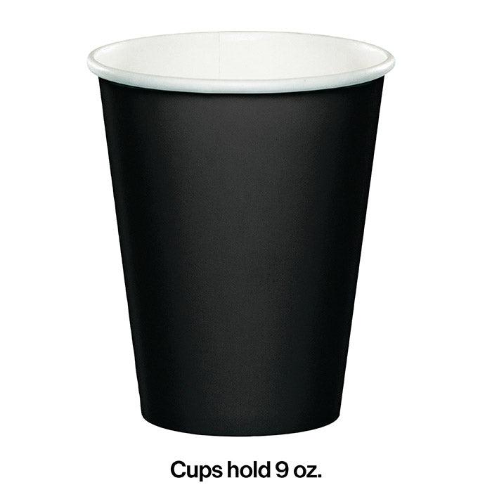 Black Velvet Hot/Cold Paper Cups 9 Oz., 24 ct | Amazing Pinatas 