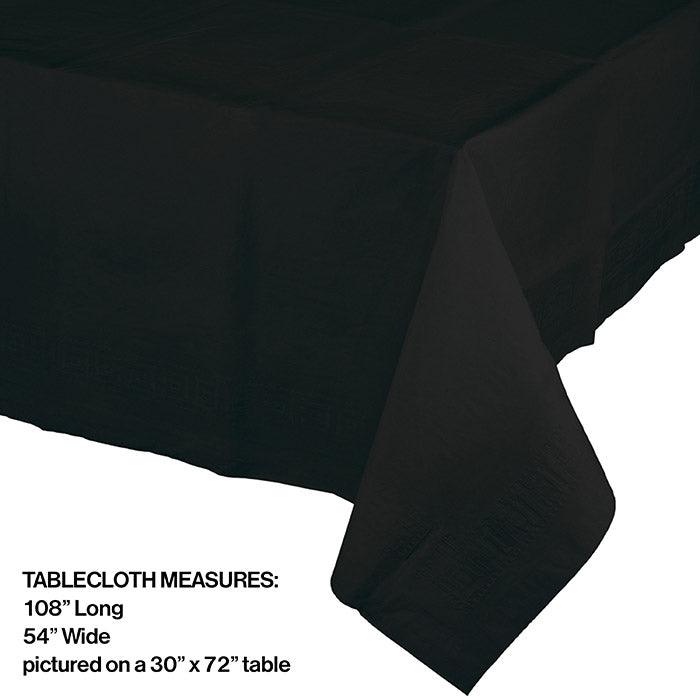 
                  
                    Black Velvet Plastic Tablecover 54" X 108" | Amazing Pinatas 
                  
                