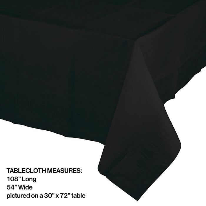 
                  
                    Black Velvet Tablecover 54"X 108" Polylined Tissue | Amazing Pinatas 
                  
                