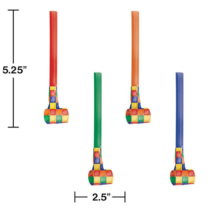 Block Party Party Blowers, 8 ct | Amazing Pinatas 