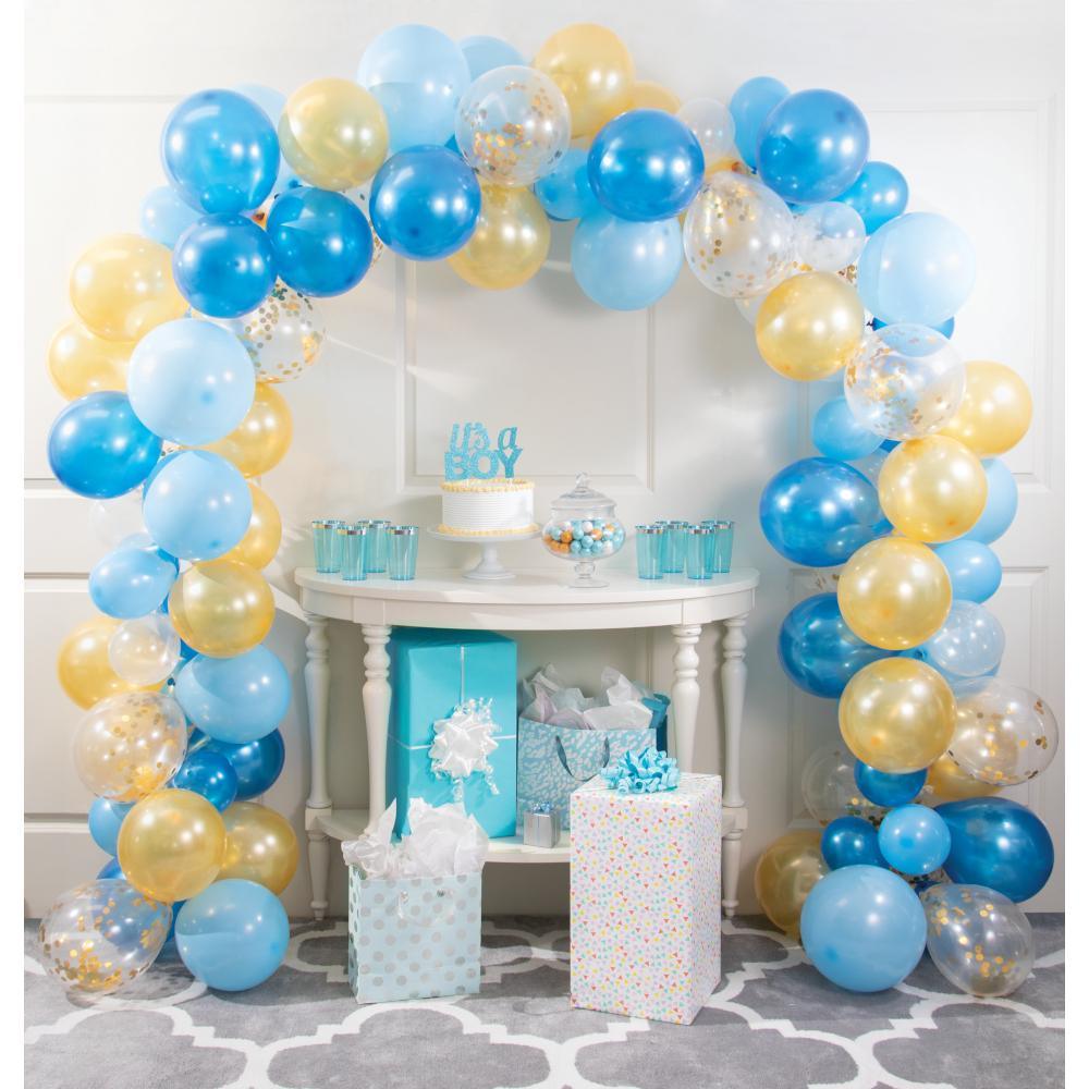 Blue And Gold Balloon Garland Kit (112/Pkg) | Amazing Pinatas 