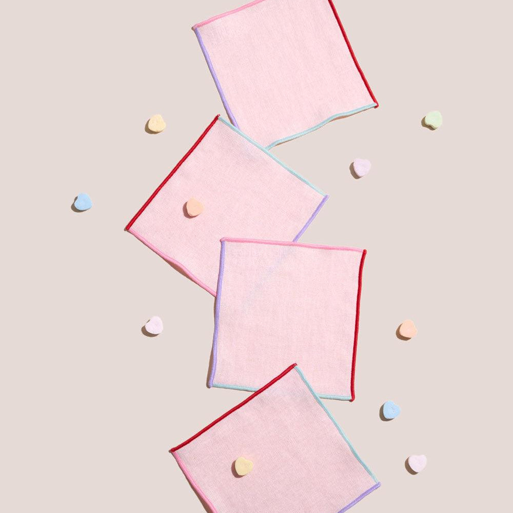 
                  
                    Candy Crush Linen Cocktail Napkins | Set of 4 | Amazing Pinatas 
                  
                