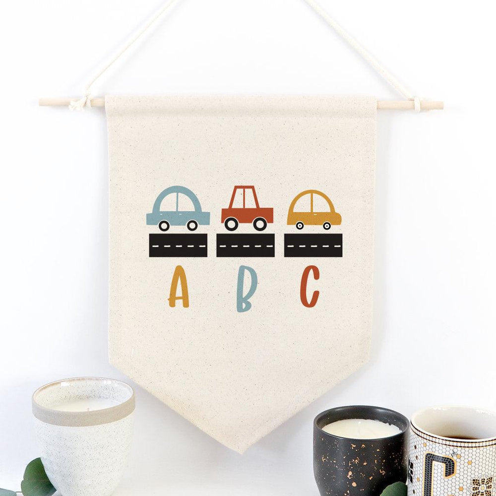 
                  
                    Cars and Alphabet Hanging Wall Banner | Amazing Pinatas 
                  
                