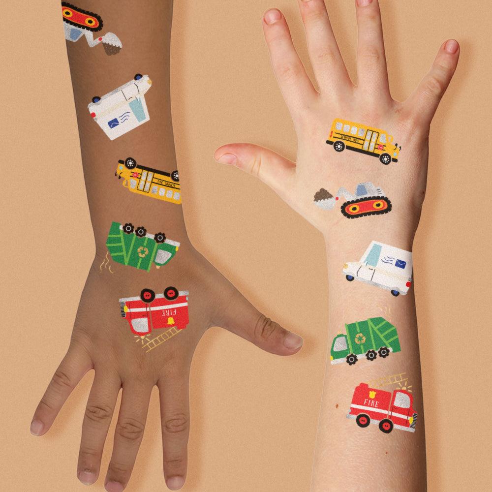 
                  
                    Cars & Trucks Variety Set Temporary Tattoos | 50 ct | Amazing Pinatas 
                  
                