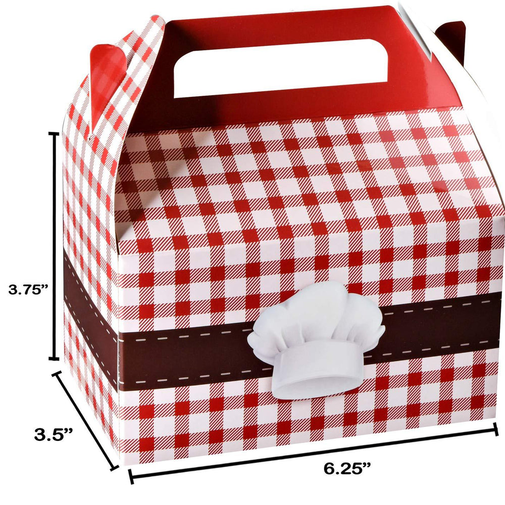 
                  
                    Chef Paper Treat Boxes 6.25" X 3.75" X 3.5" 20 Pack | Amazing Pinatas 
                  
                