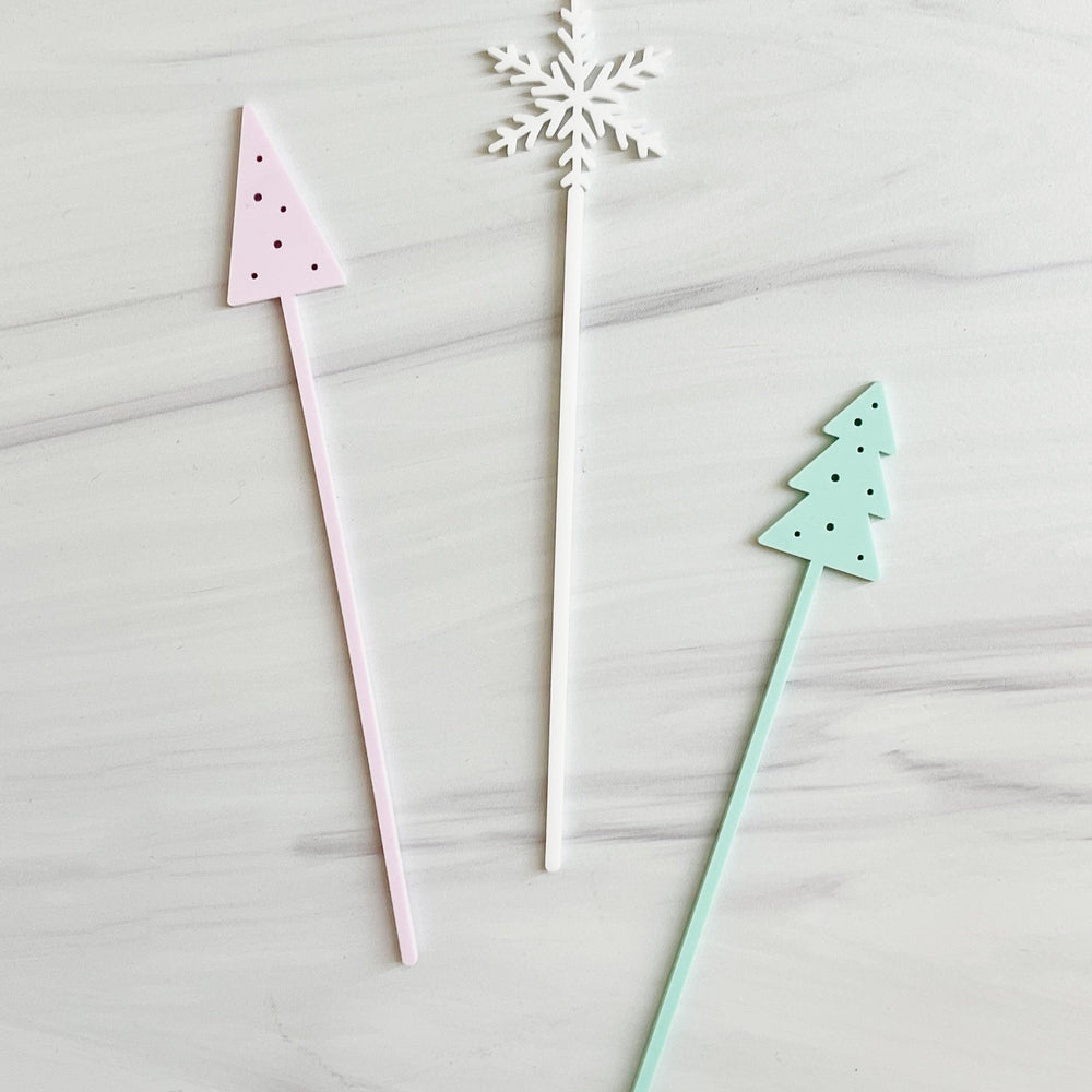 Christmas Drink Stirrers, Pack of 12 | Amazing Pinatas 