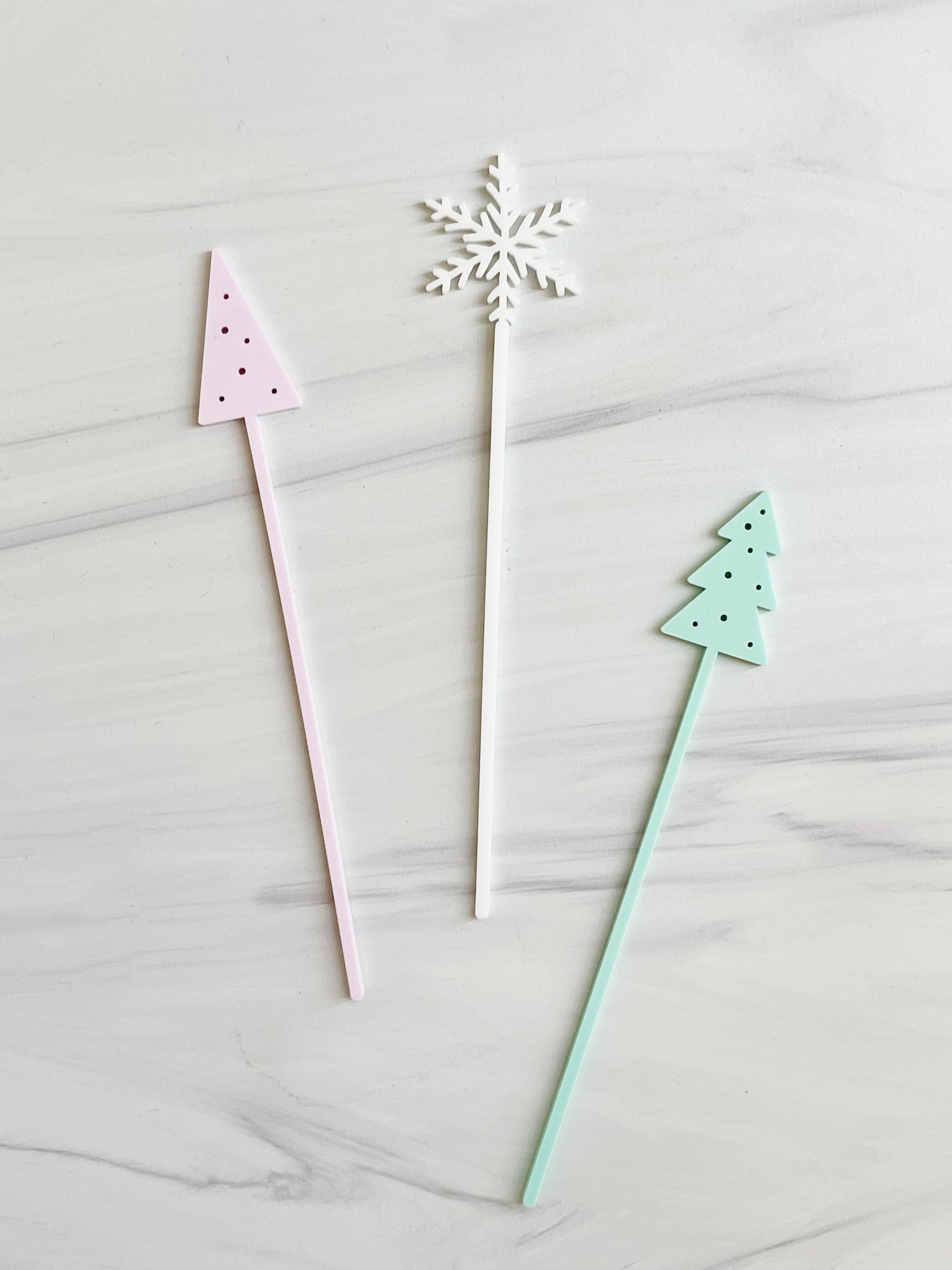 Christmas Drink Stirrers, Pack of 12 | Amazing Pinatas 