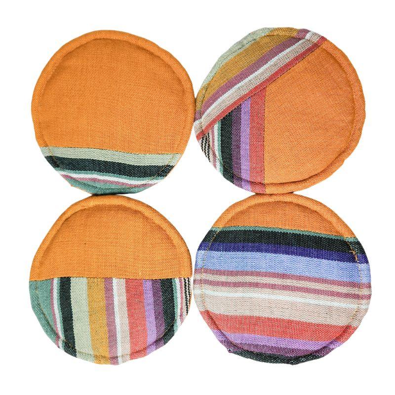 
                  
                    Circular Woven Guatemalan Coasters | Amazing Pinatas 
                  
                