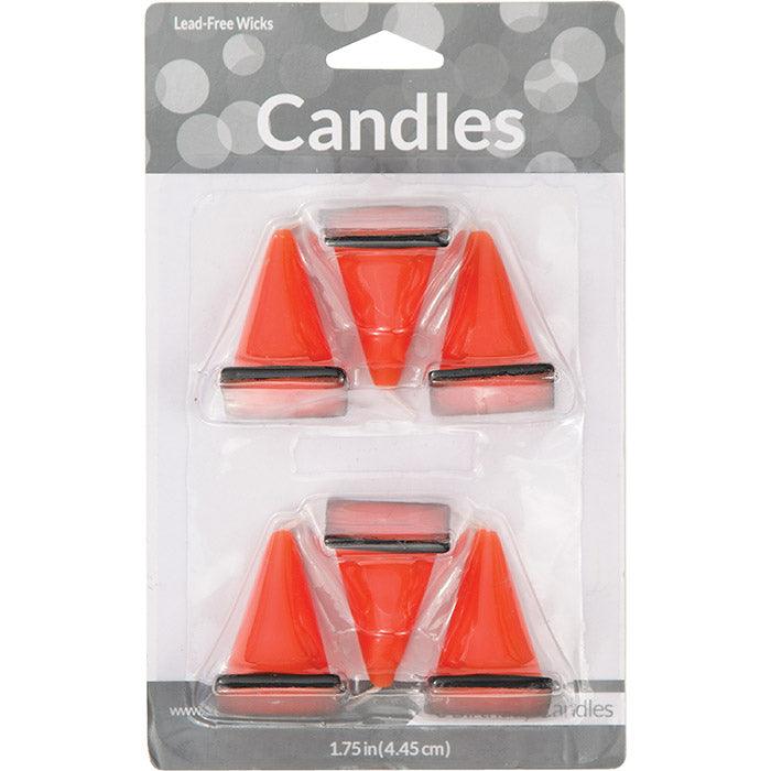 
                  
                    Construction Cone Candles, 6 ct | Amazing Pinatas 
                  
                