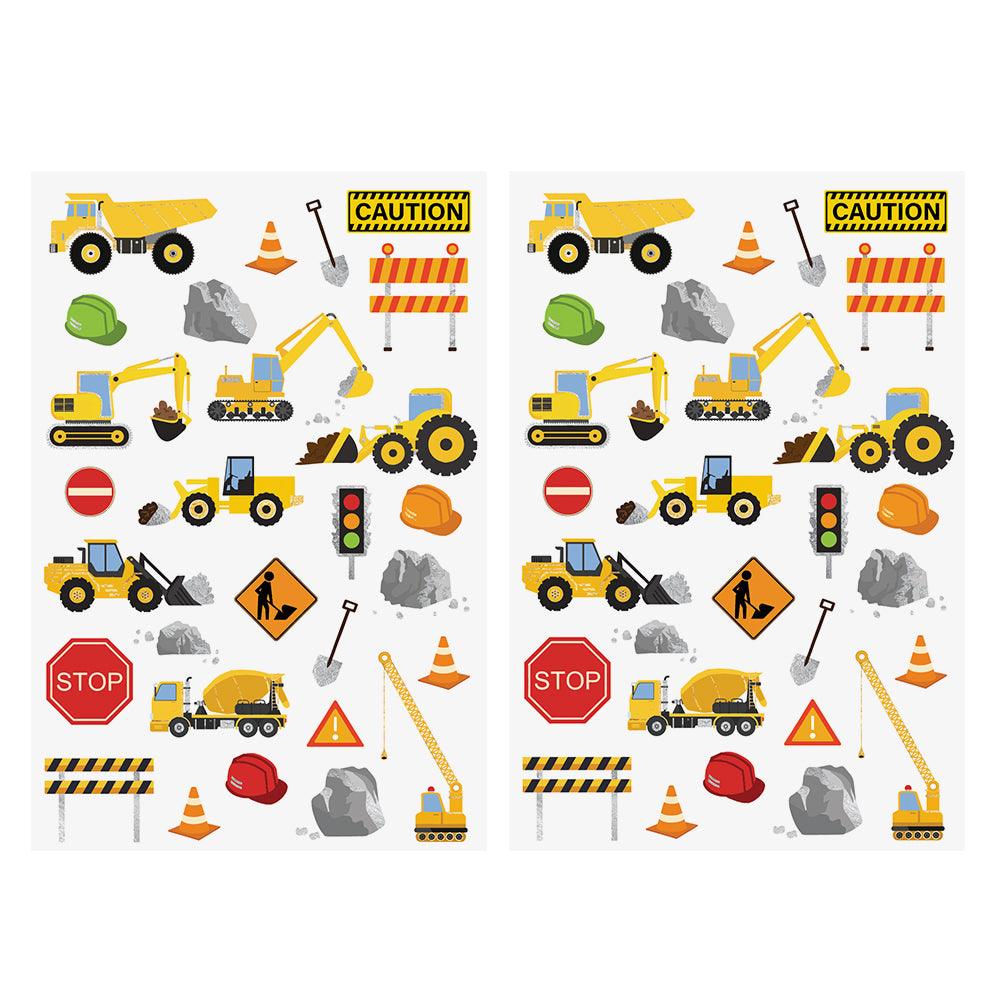 Construction Temporary Tattoos | 56 ct | Amazing Pinatas 