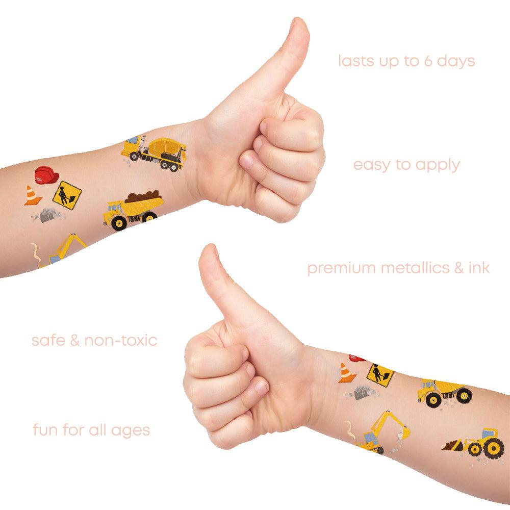 
                  
                    Construction Zone Variety Set Temporary Tattoos | 50 ct | Amazing Pinatas 
                  
                