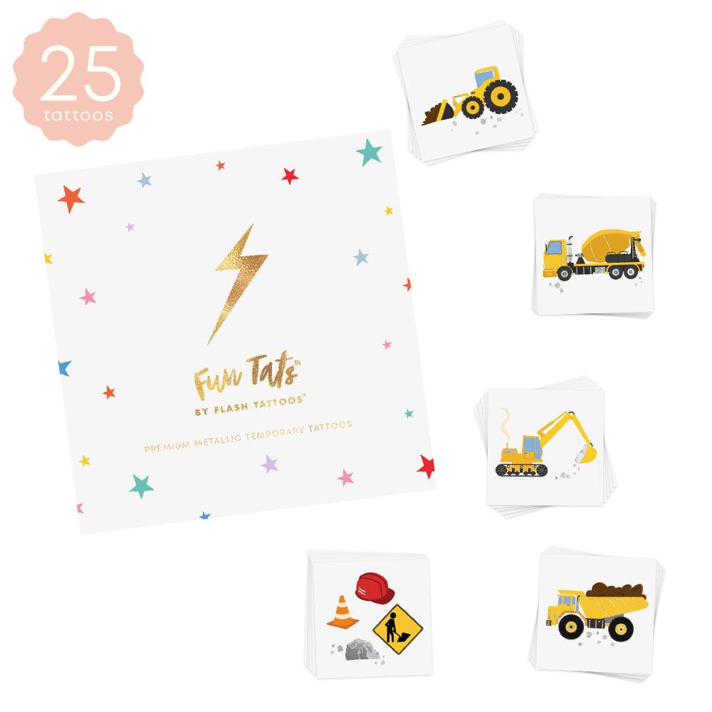 
                  
                    Construction Zone Variety Set Temporary Tattoos | 50 ct | Amazing Pinatas 
                  
                