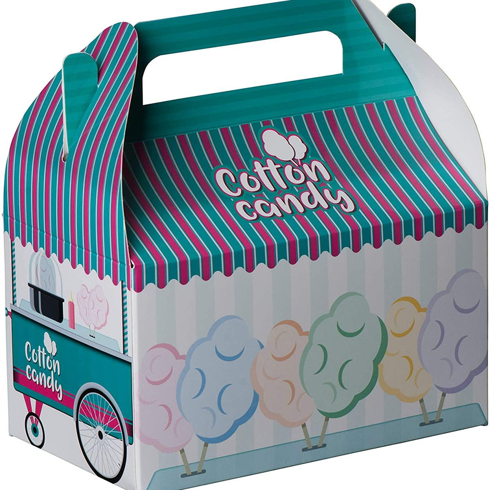 Cotton Candy Paper Treat Boxes 20 Pack 6.25" X 3.75" X 3.5" | Amazing Pinatas 