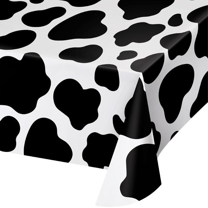 
                  
                    Cow Print Plastic Table Cover, 54" X 108" | Amazing Pinatas 
                  
                