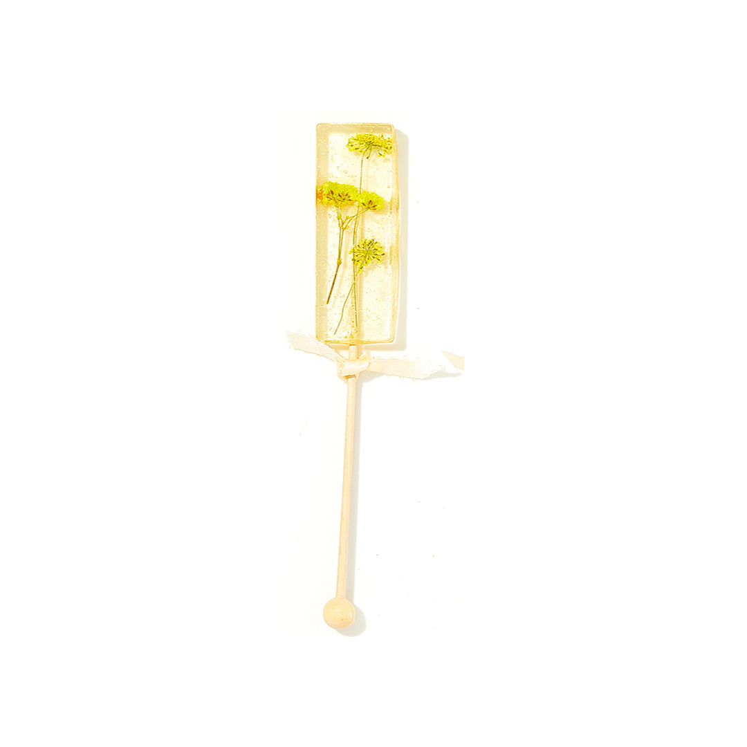 Edible Flower Lollipop Candy