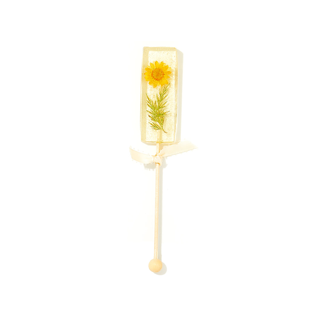 Edible Flower Lollipop Candy