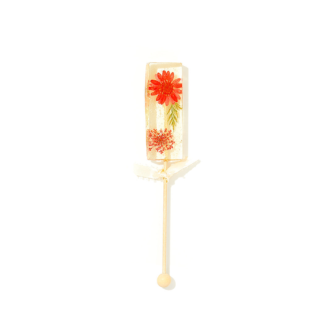 Edible Flower Lollipop Candy