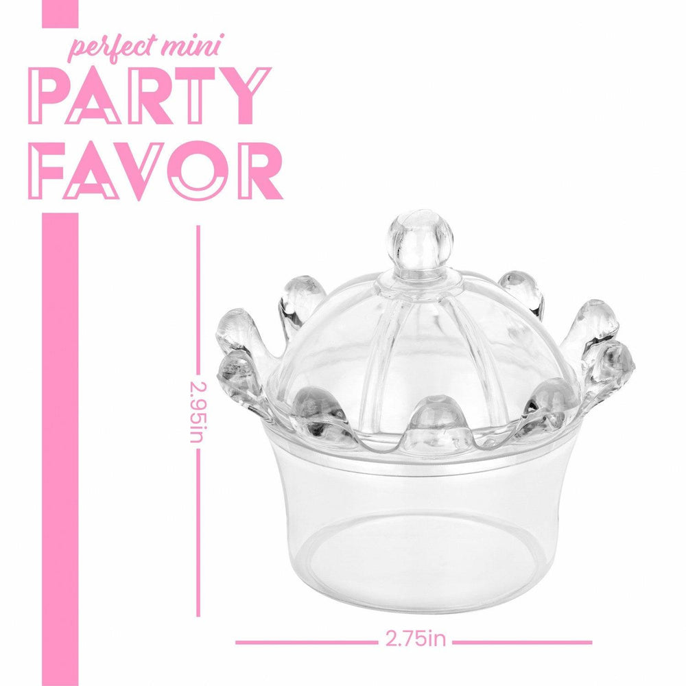 
                  
                    Crown Shaped Acrylic Candy Boxes 16 Pack 2.95"X2.75" | Amazing Pinatas 
                  
                