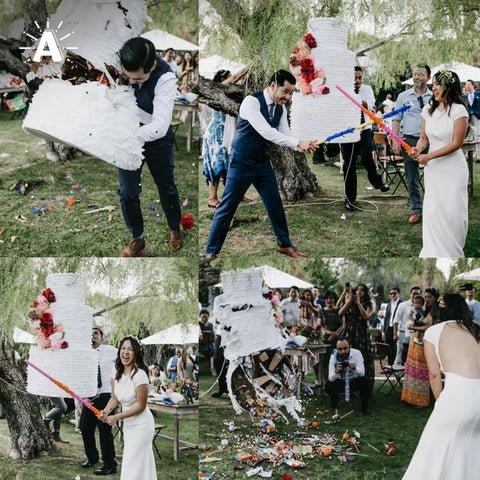 
                  
                    Custom Wedding Cake Pinata | Amazing Pinatas
                  
                