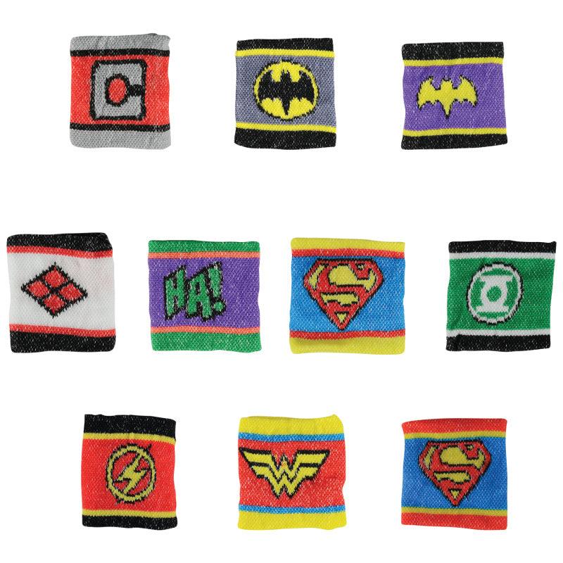 DC Comics Logo Wristbands | Amazing Pinatas 