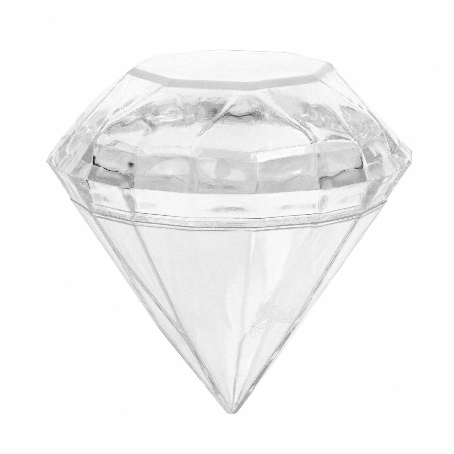 Diamond Shaped Acrylic Candy Boxes 24 Pack 2.75"x2.75"x2.75" | Amazing Pinatas 