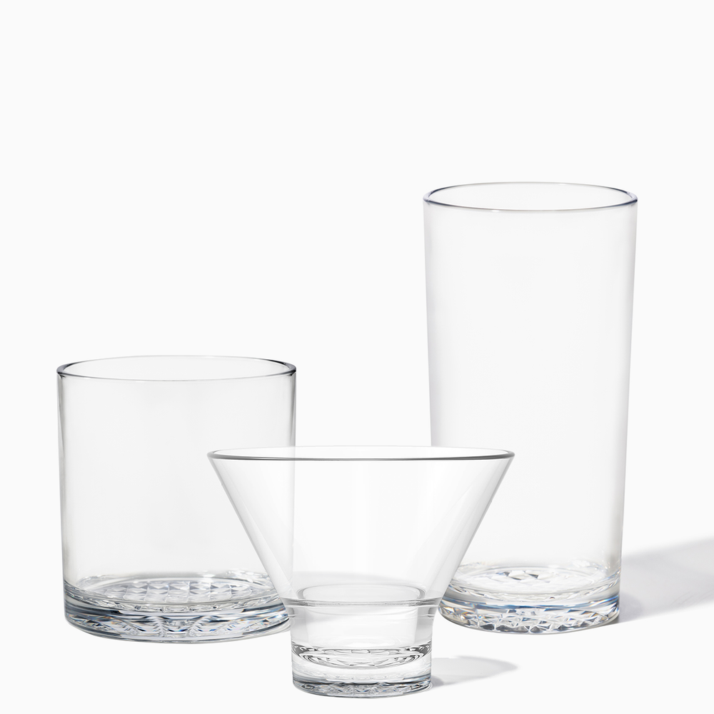 Diamond Trio Glasses RESERVE Set | Amazing Pinatas 