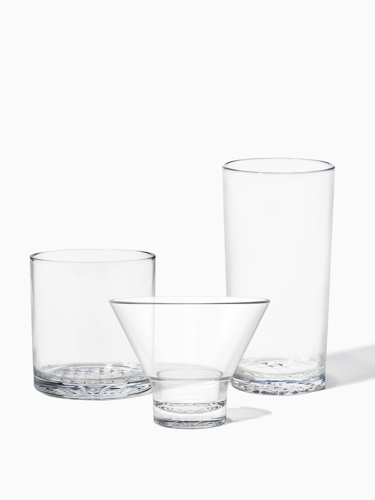 Diamond Trio Glasses RESERVE Set | Amazing Pinatas 