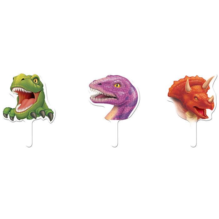 Dinosaur Cupcake Topper, 12 ct | Amazing Pinatas 