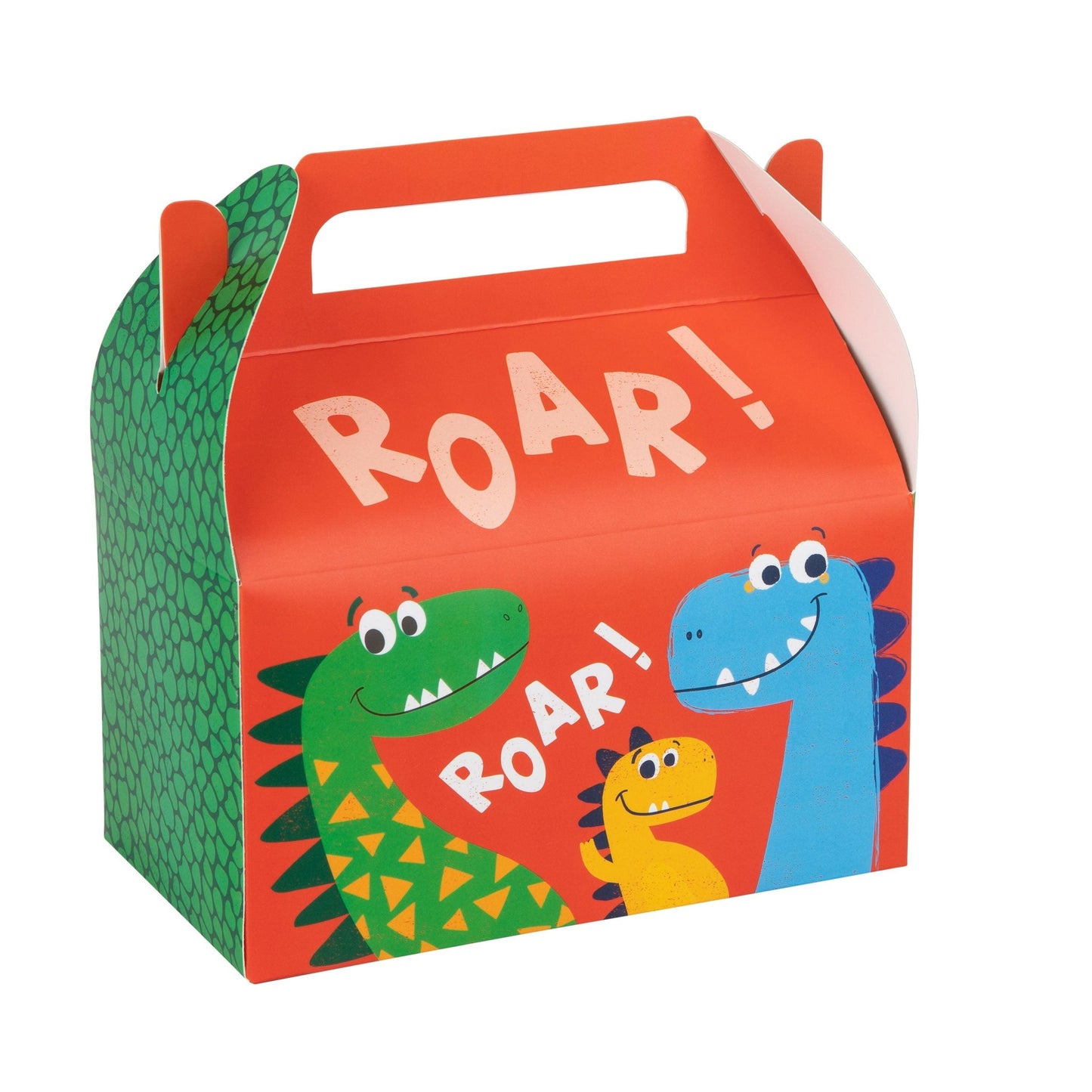 Dinosaur Paper Treat Box Birthday, Baby Shower and Holiday Party Decor 6.25x3.75x3.5 Inches 20 Pack | Amazing Pinatas 