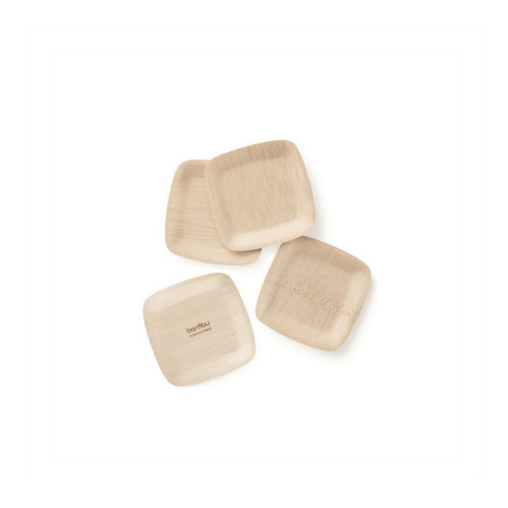 
                  
                    Disposable Bamboo 3.5" Tasting Plates, Bulk Case of 250 | Amazing Pinatas 
                  
                