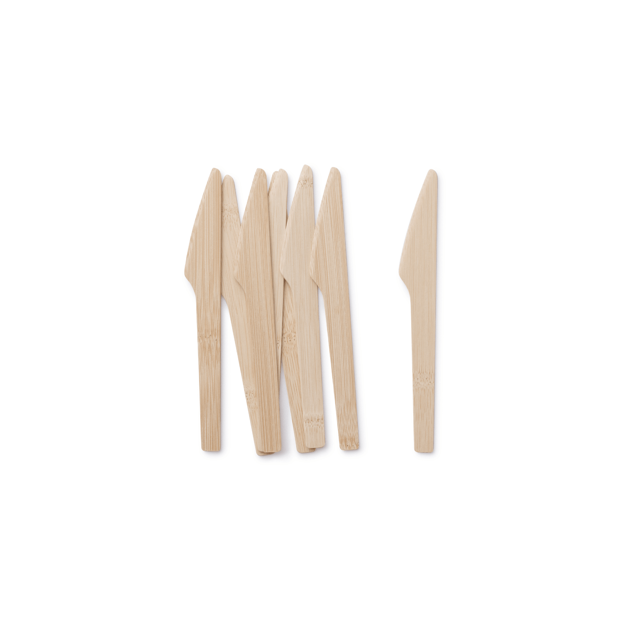 Disposable Bamboo Knives, Bulk Case of 250 | Amazing Pinatas 