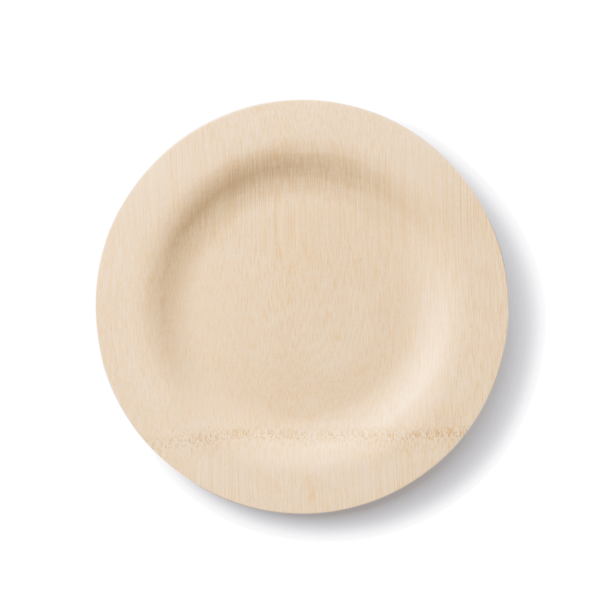 Disposable Bamboo Round Plates | Amazing Pinatas 