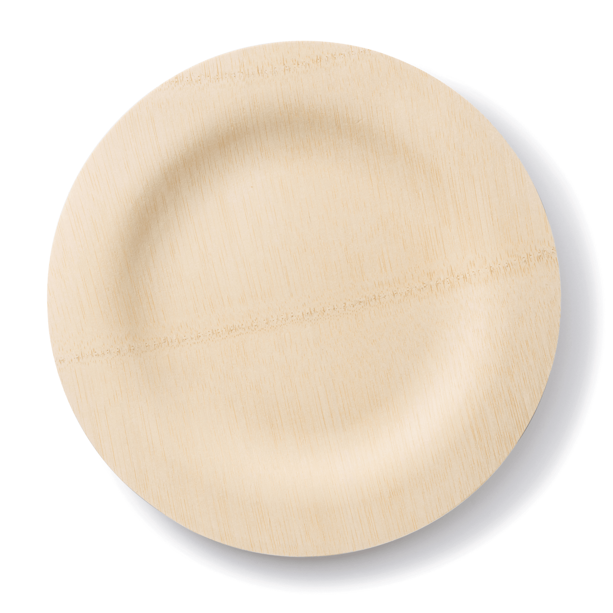 Disposable Bamboo Round Plates | Amazing Pinatas 