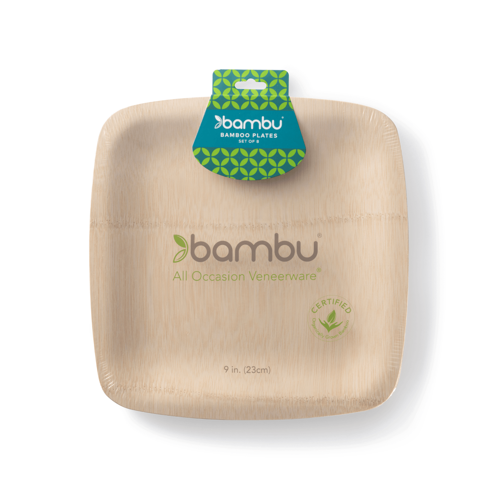 Disposable Bamboo Square Plates | Amazing Pinatas 