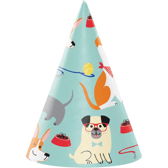 
                  
                    Dog Party Party Hats, 8 ct | Amazing Pinatas 
                  
                