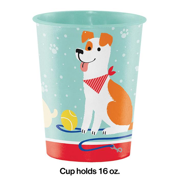 Dog Party Plastic Keepsake Cup 16 Oz. | Amazing Pinatas 