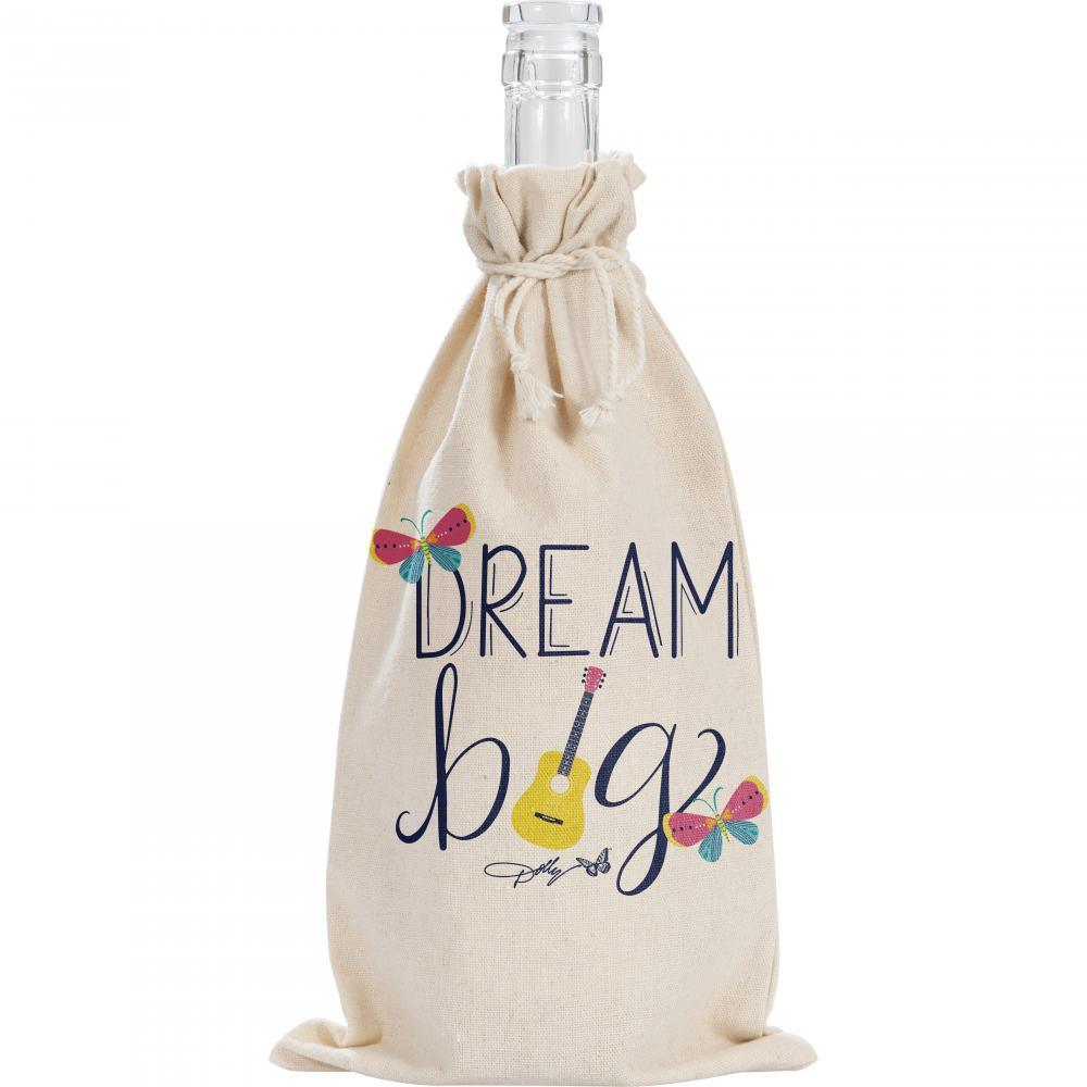 
                  
                    Dolly Parton Canvas "Dream Big" Canvas Wine Gift Bag (1/Pkg) | Amazing Pinatas 
                  
                