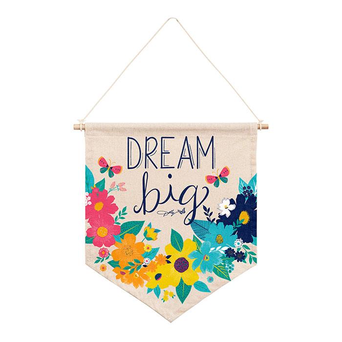 Dolly Parton "Dream Big" Hanging Canvas Sign (1/Pkg) | Amazing Pinatas 