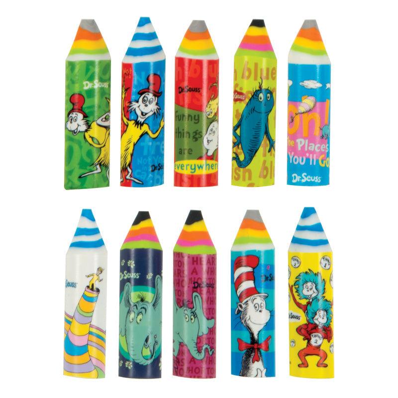 Dr. Seuss™ Crayon Erasers | Amazing Pinatas 