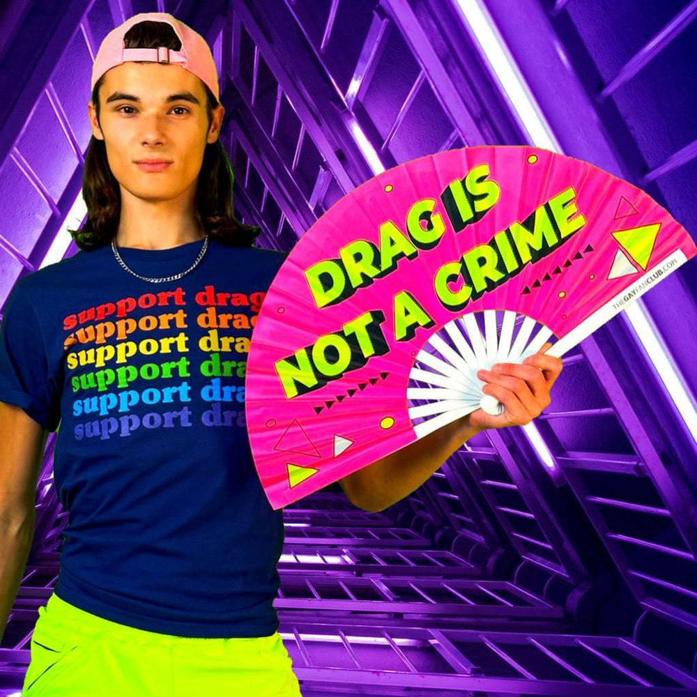 
                  
                    Drag Is Not A Crime Fan (UV) | Amazing Pinatas 
                  
                