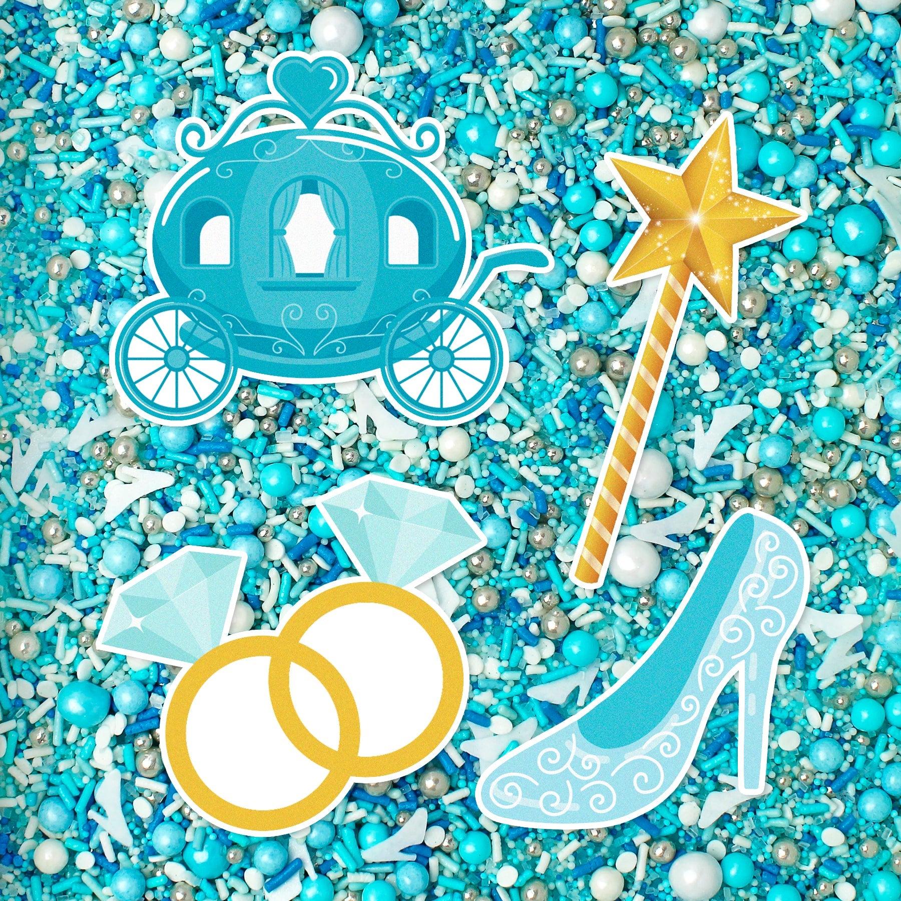 Edible Cupcake Toppers for Glass Slipper | Amazing Pinatas 