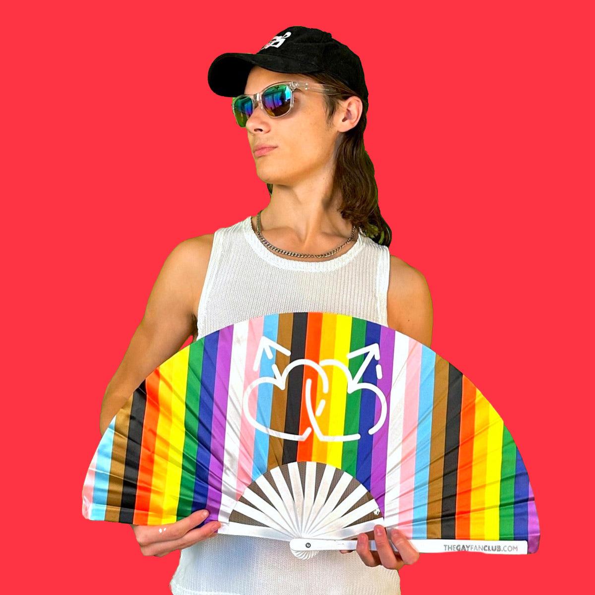 Equality Rainbow Fan | Amazing Pinatas 